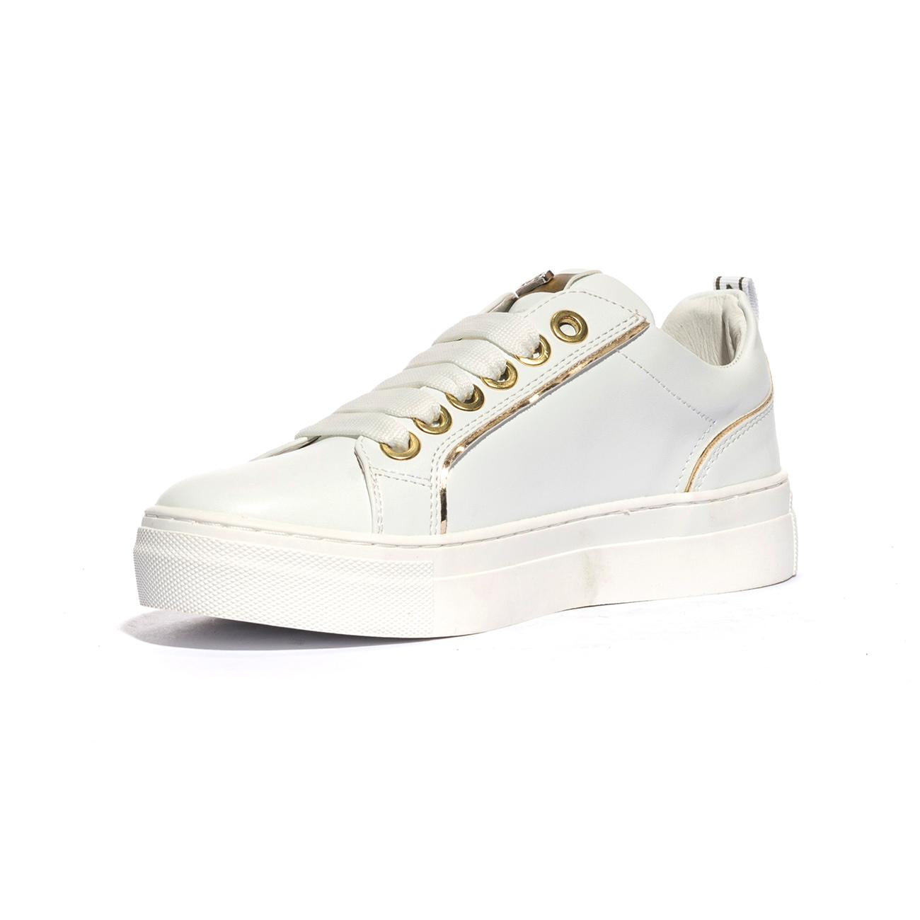 4US 42361 WHITE Sneakers Bambina 