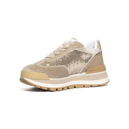 Sneakers Liu Jo AMAZING  Beige BF4053TX432S1802SEQUINS EBONY LIUJO
