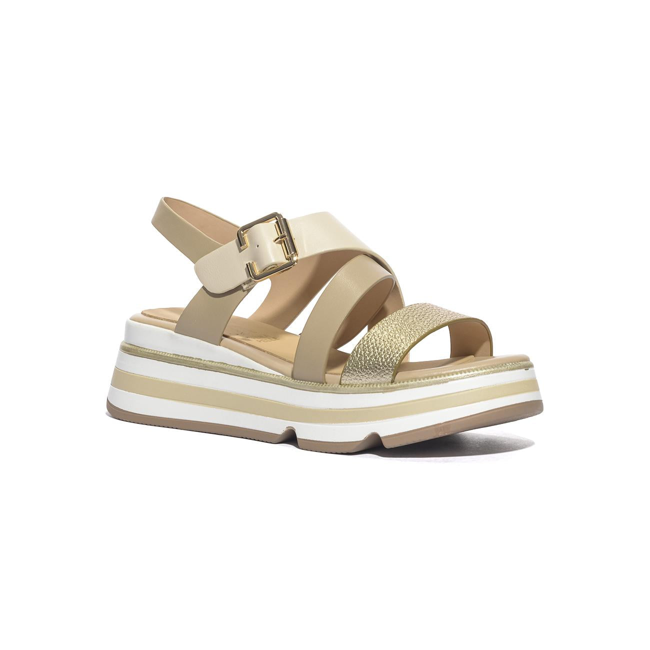 KEYS K12134 GOLD NOCCIOLAGOLD NOCCIOLA Sandali Donna 