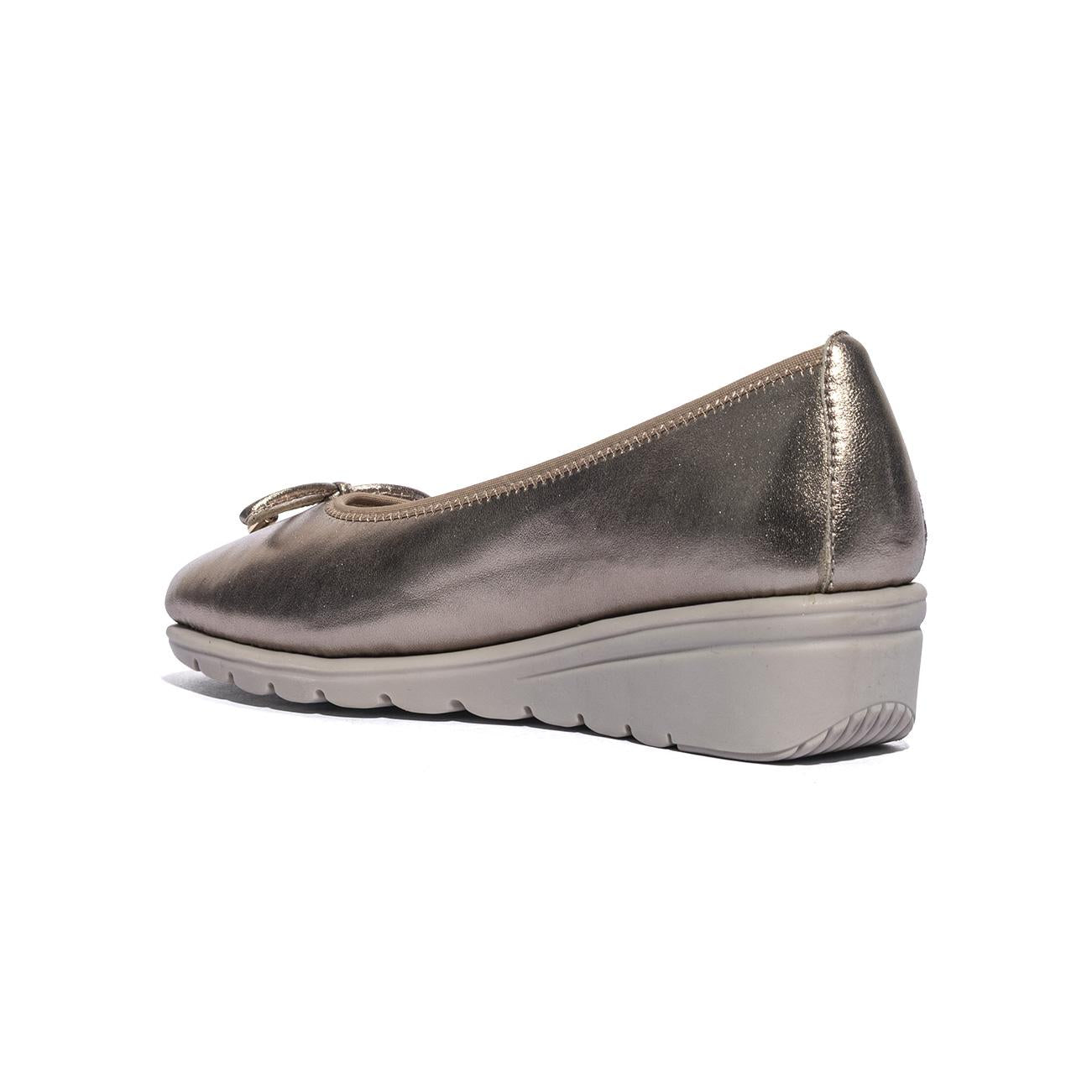 VALLEVERDE VS10330 NAPPA RAME Ballerine Donna 