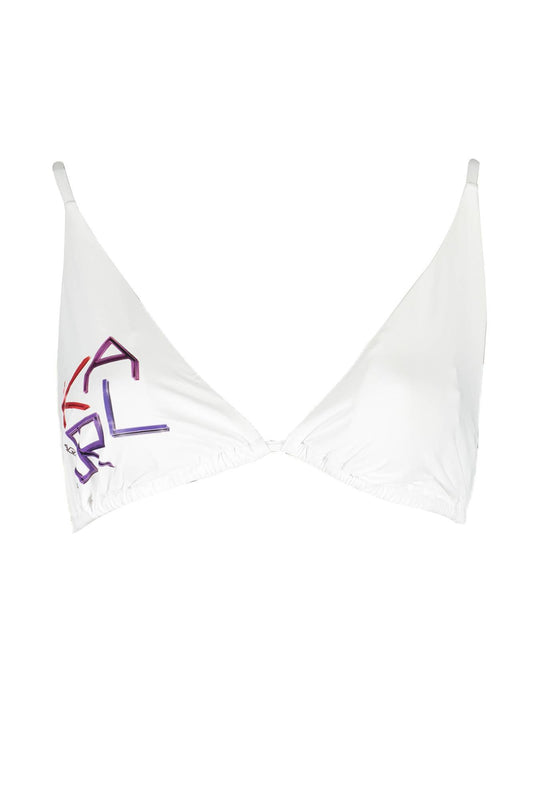 KARL LAGERFELD KL21WTP09_BIANCO_WHITE Bianco Costumi Donna 