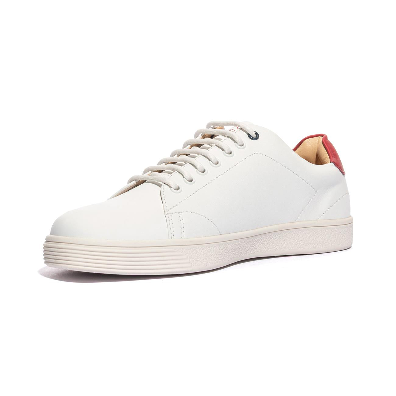 U.S. POLO ASSN. HUMMER001M 4L1 WHI RED07 WHITE JESTE Sneakers Uomo 