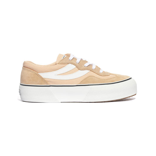 SUPERGA 3041 PINK PEACH WHITE Sneakers Donna 