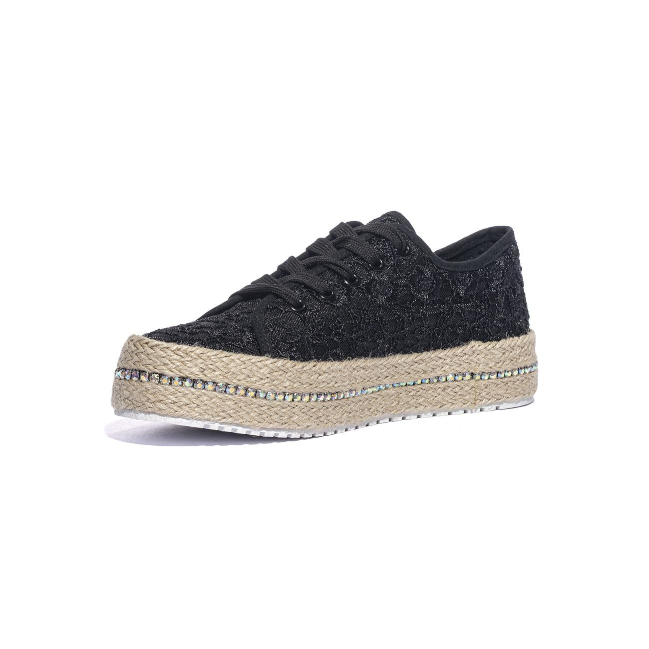 LAURA BIAGIOTTI 9095 BLACK Sneakers Donna 
