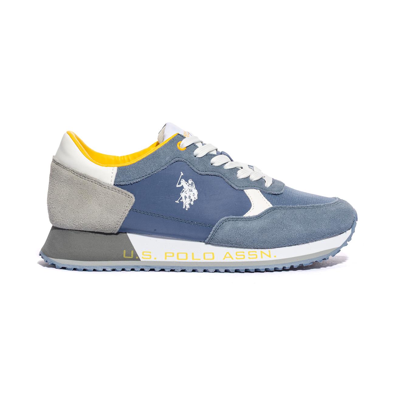 U.S. POLO ASSN. CLEEF006 BLU LGR Sneakers Uomo 