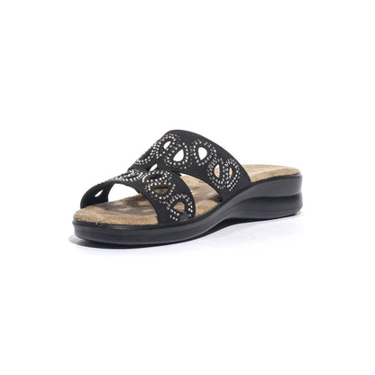 VALLEVERDE 25331 NERO Sandali Donna 