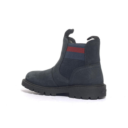 GEOX J16FAA 045NH NAVY RED  C0735 Stivaletti Bambino 