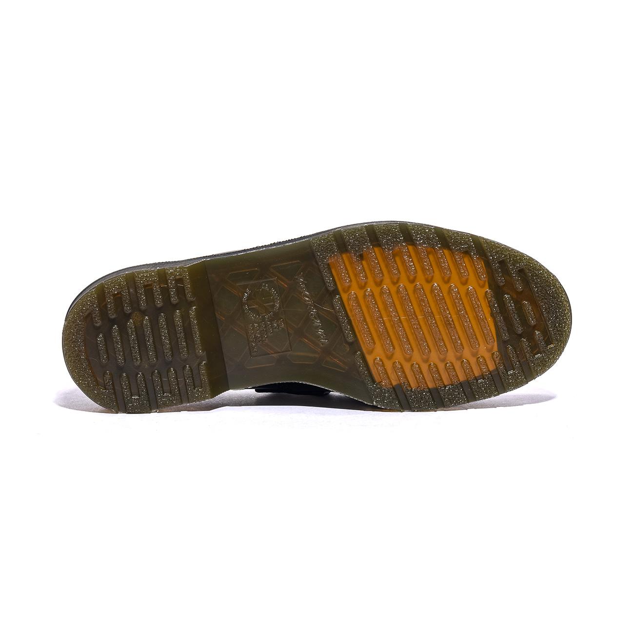 DR MARTENS 14573001 Adrian Black Polished Smooth Mocassini Uomo 