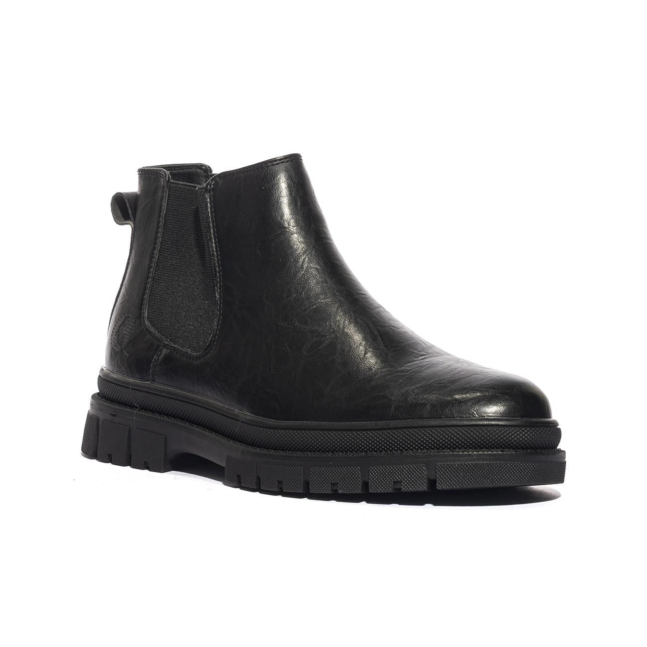 CANGURO CA876 BLACK Stivaletti Uomo 