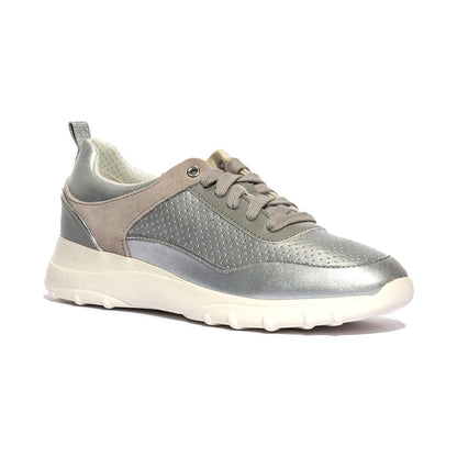 GEOX D35LPB 0AJ22 SILVER LTGREY C0898 Sneakers Donna 