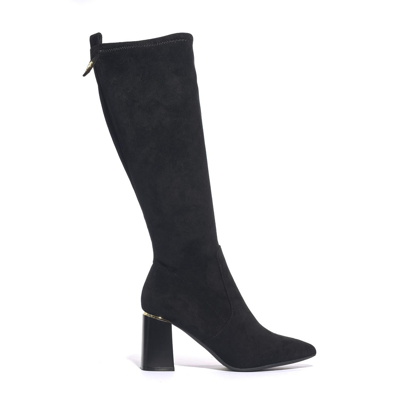 MARIELLA BURANI 51693 SUEDE BLACK Stivali Donna 