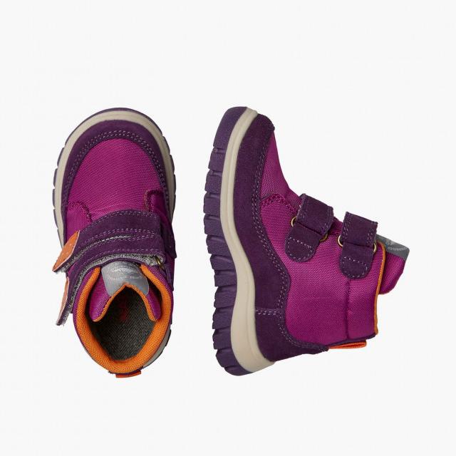 Stivaletti NATURINO NEW PILE VL WP fuchsia 0013001576-01-1I65MELANZANA-TULIP NATURINO