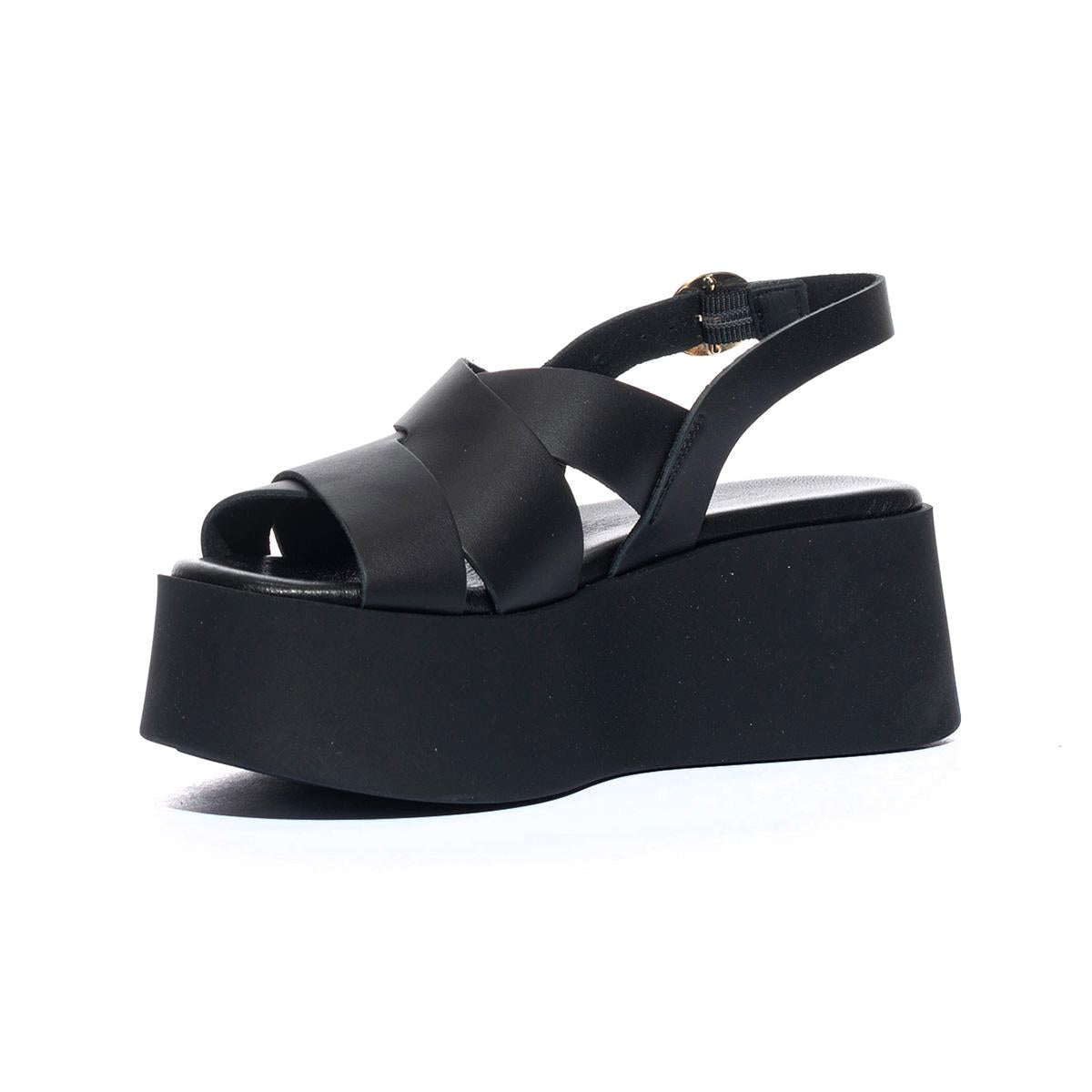 FRAU 88T6 NERO Sandali Donna 