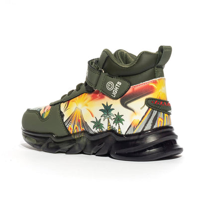 BULL BOYS DVAL3394 VERDE PALUDE Sneakers Bambino 