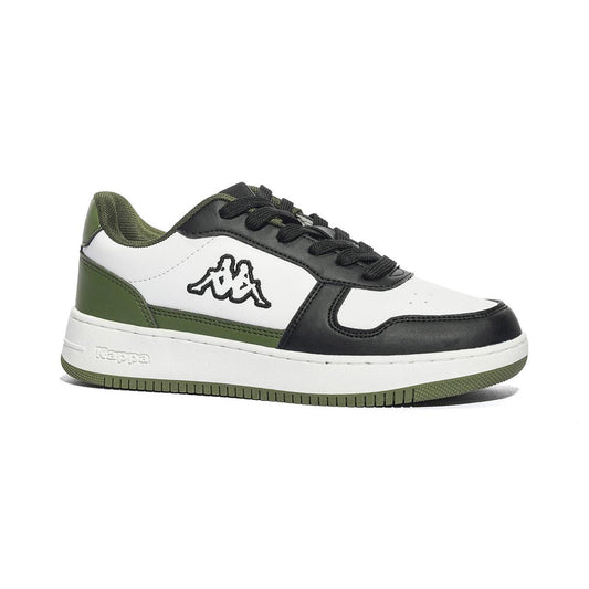 KAPPA KP52G101 WHITE BLACK MIL Sneakers Bambino 