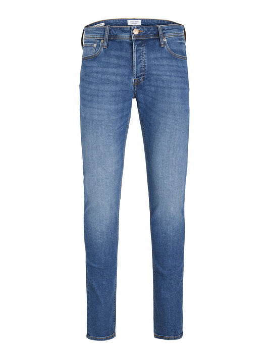 JACK & JONES 12243592 Blue Denim Jeans Uomo 