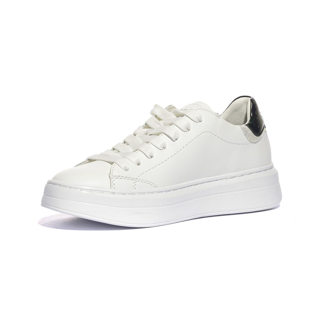 SUN 68 Z34226 BIANCO NERO Sneakers Donna 