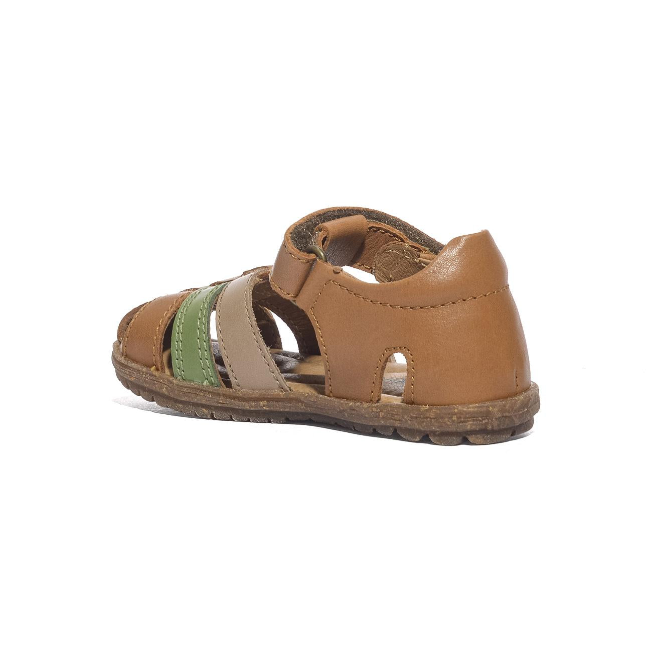 NATURINO 0011500724.01.2D60 COGNAC KAKI Sandali Bambino 
