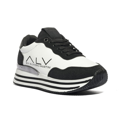 ALV By Alviero Martini ALVSD01822026 BLACKIVORYSILVER Sneakers Donna 