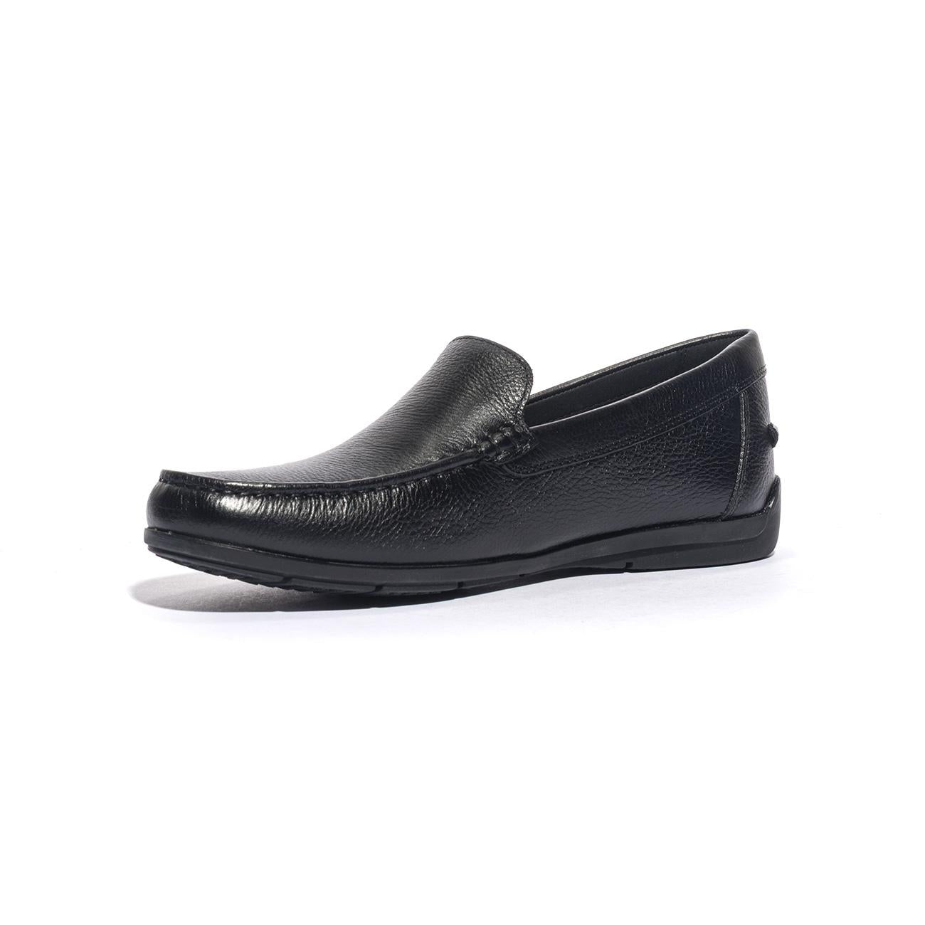 GEOX U55Q3A BLACK C9999 Mocassini Uomo 