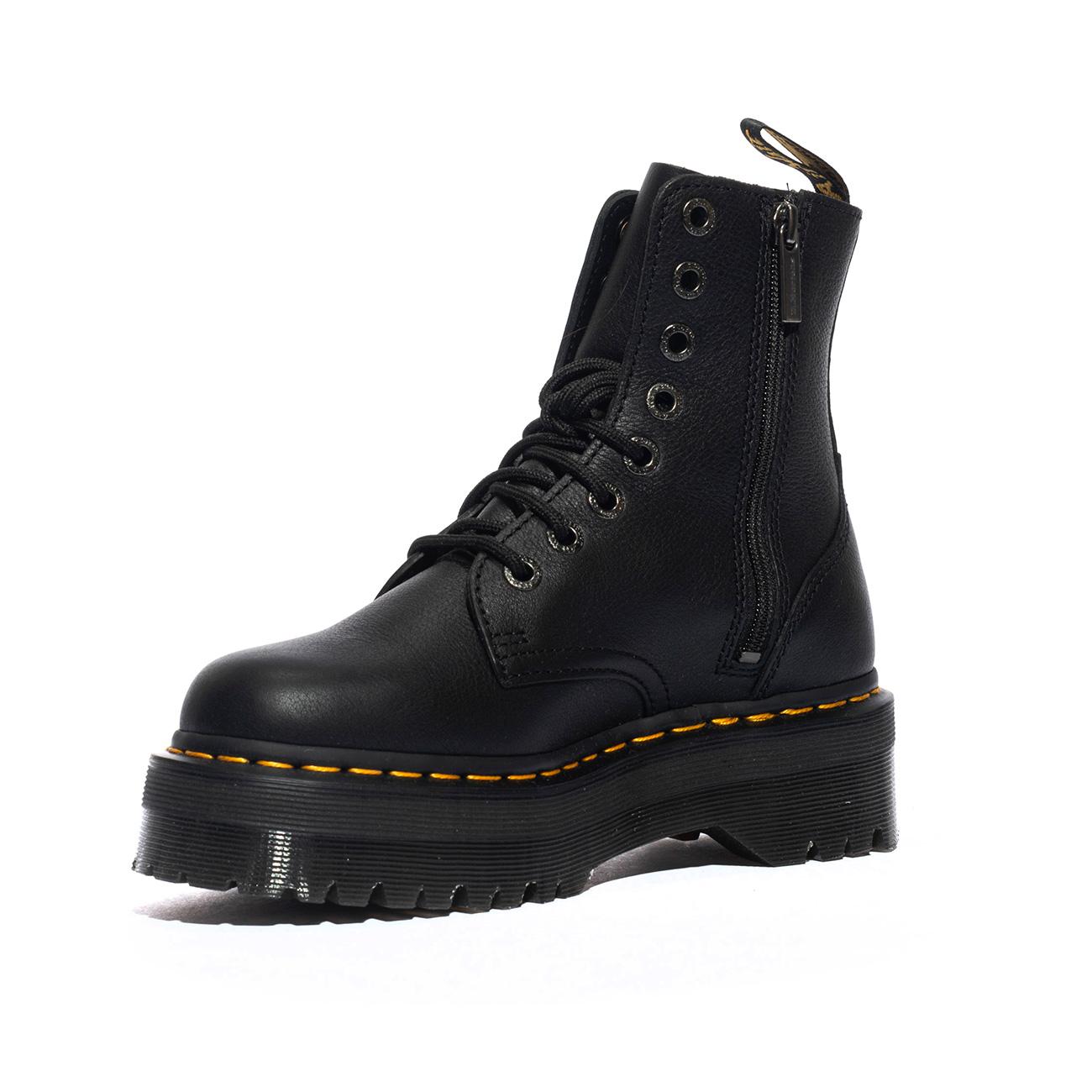 DR MARTENS 26378001 BLACK Anfibi Donna 
