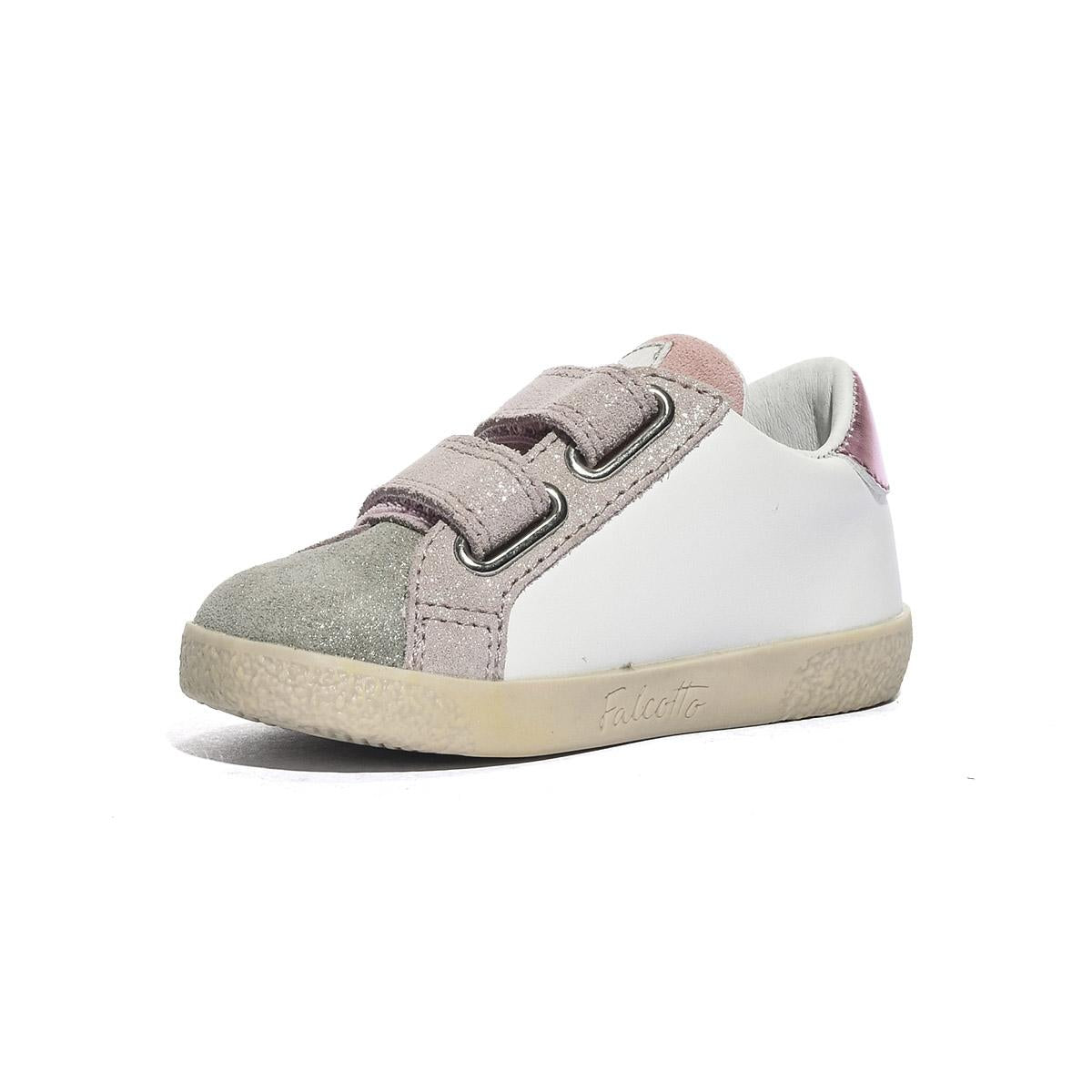 FALCOTTO 0012019043.04.1Q23 SILVER WHITE Sneakers Bambina 