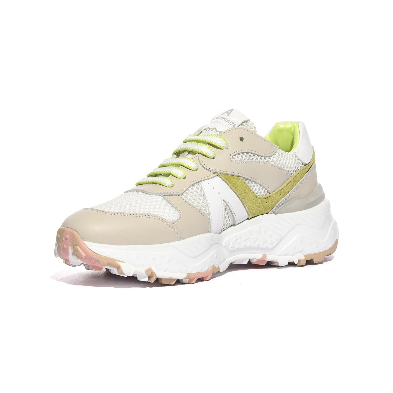 ACCADEMIA 72 AC111 BEIGE WHITE Sneakers Donna 