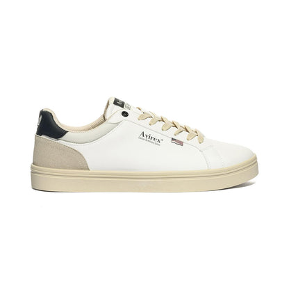 AVIREX GRANT034 OFF WHITE Sneakers Uomo 