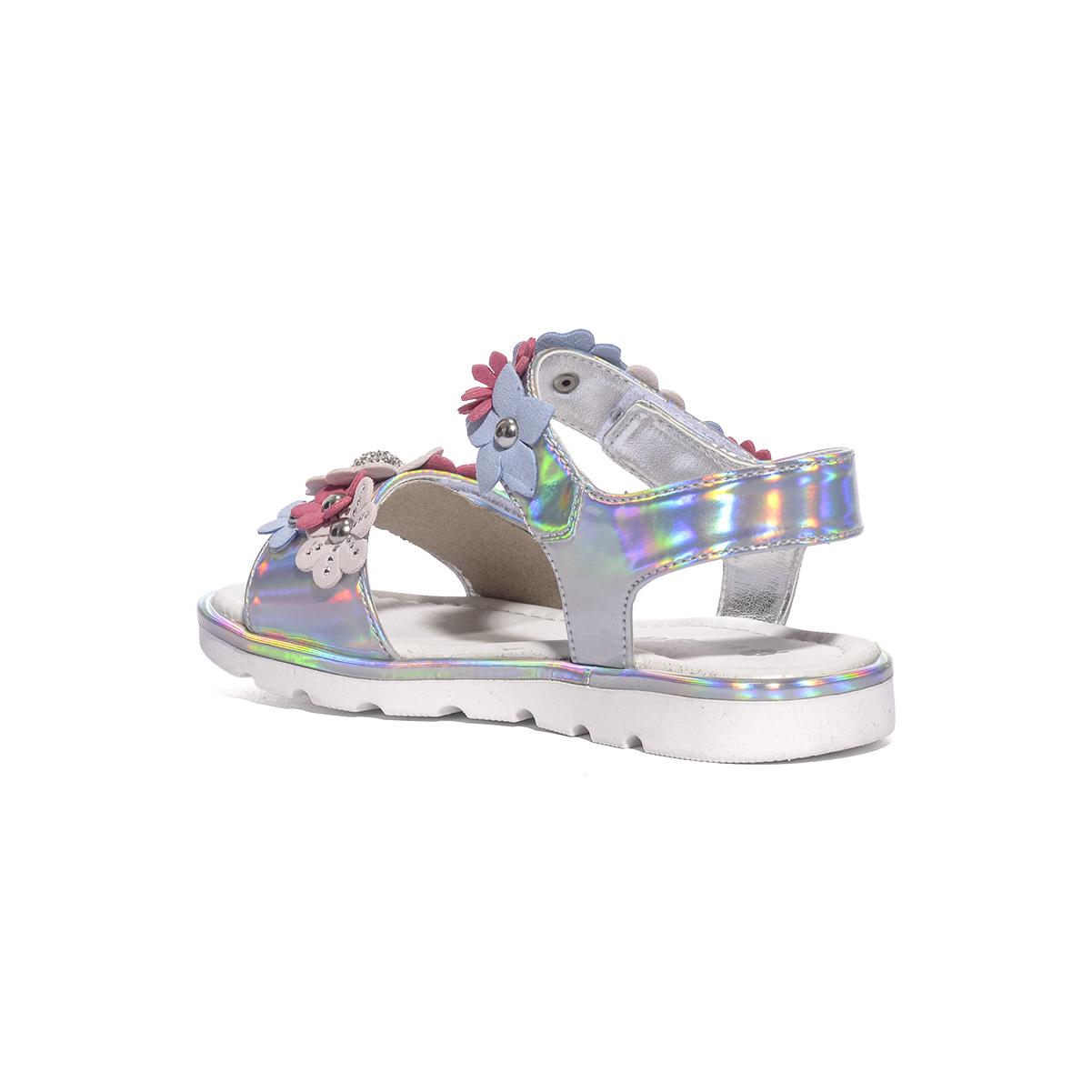 ASSO AG17904 SILVER MULTICOLOR Sandali Bambina 