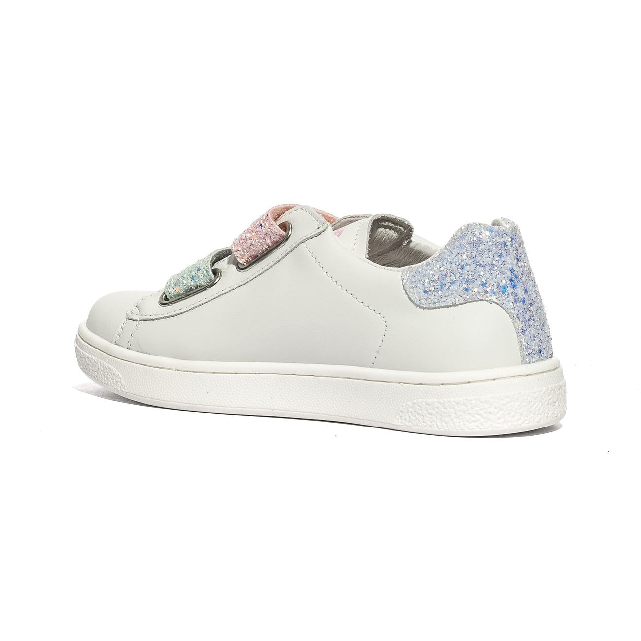 NATURINO 0012017507.17.2N71 WHITE.CAPRI.PINK Sneakers Bambina 