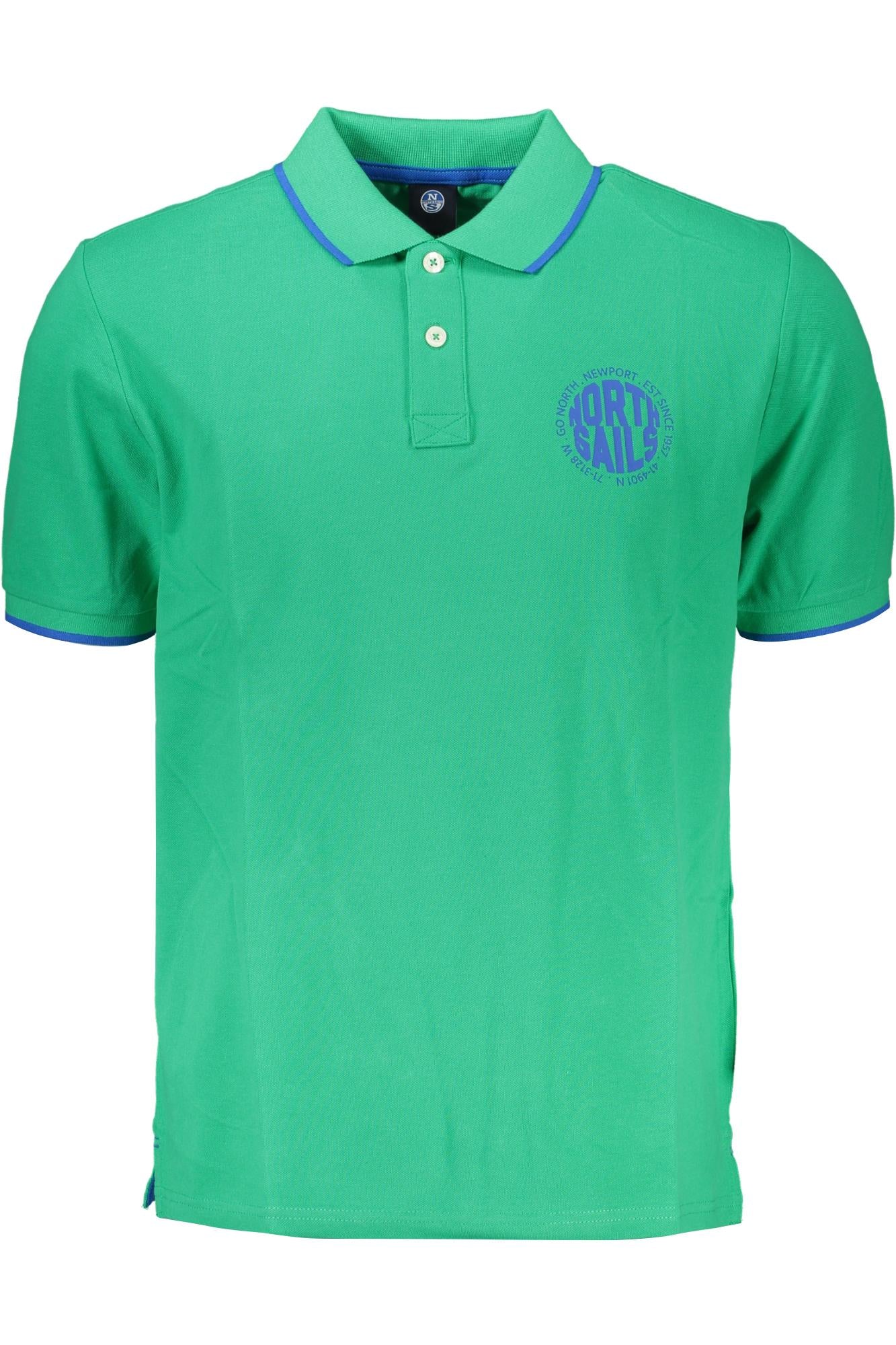 NORTH SAILS 902829000_VE0409 Verde Polo Uomo 