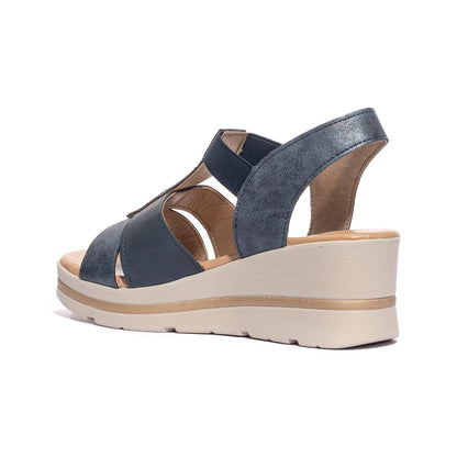 VALLEVERDE 55581 BLU Sandali Donna 