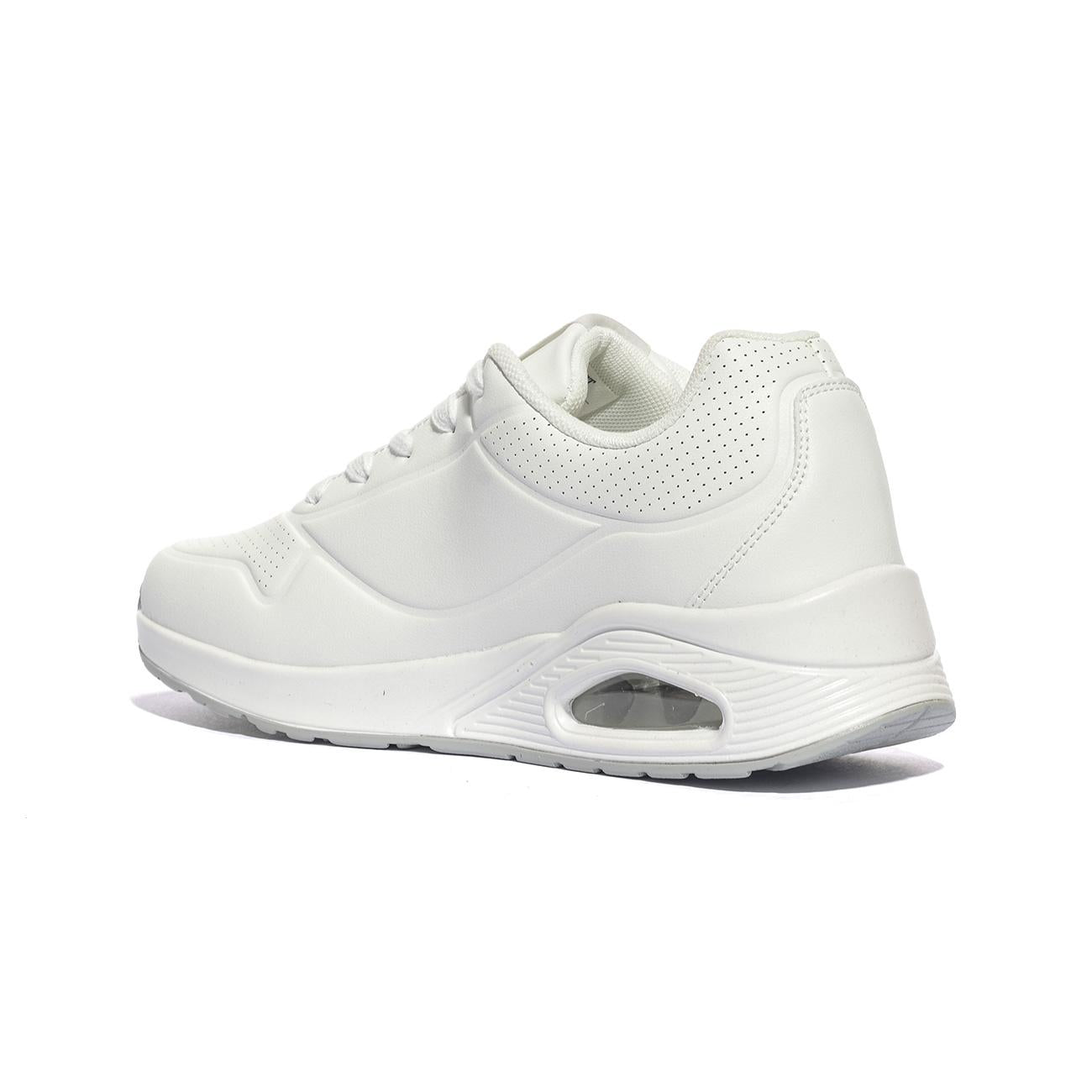 Sneakers Everlast Ev222 Bianche Argento EV222WHITE SILVERWHITE SILVER EVERLAST