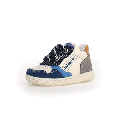 FALCOTTO 0012017166-03-2B50 MILK-AZURE-NAVY Sneakers Bambino 