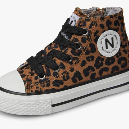 sneakers NATURINO YLFAS animalier 0012018270-21-1E06BEIGE-BROWN NATURINO