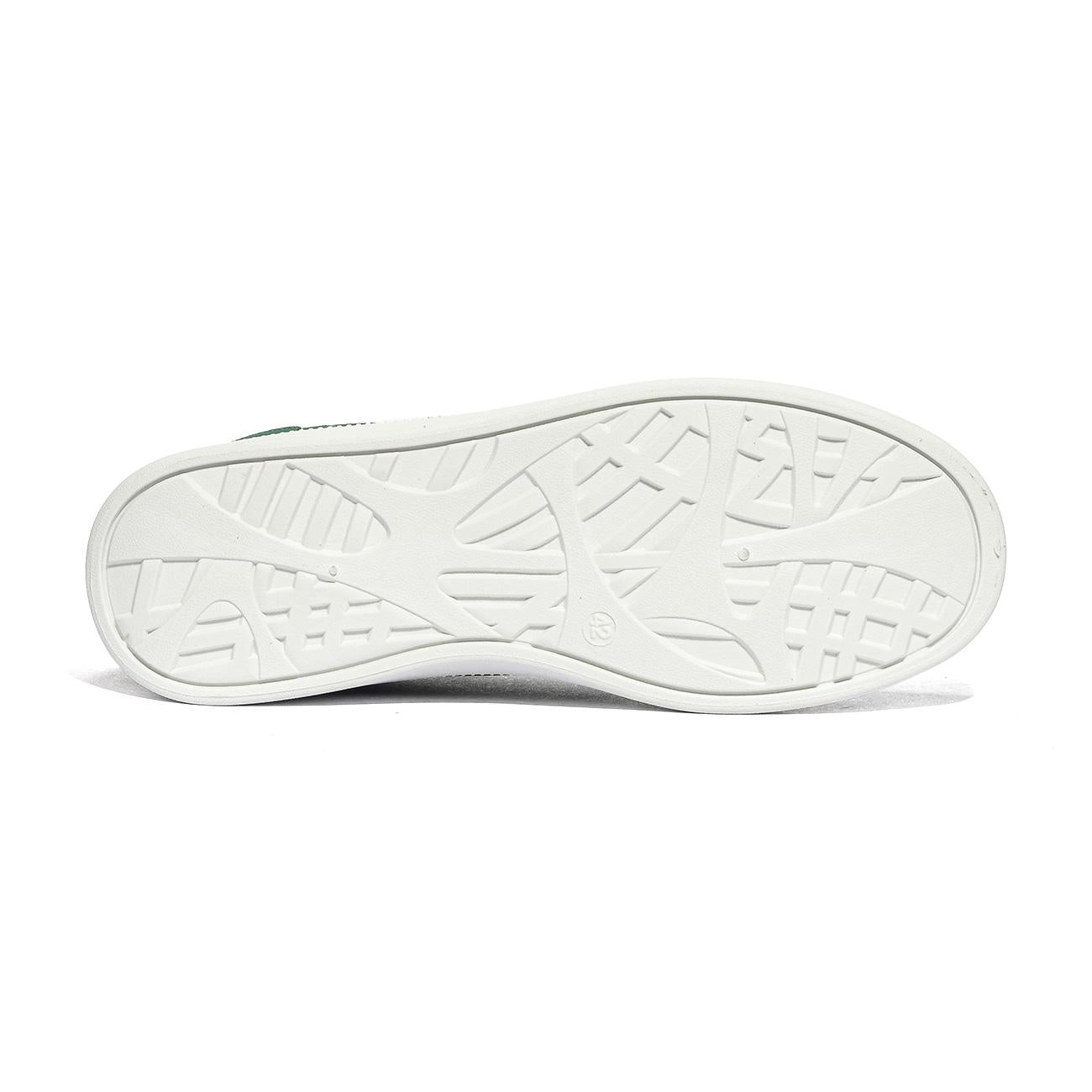 LANCETTI LNC871-4 GREEN WHITE Sneakers Uomo 