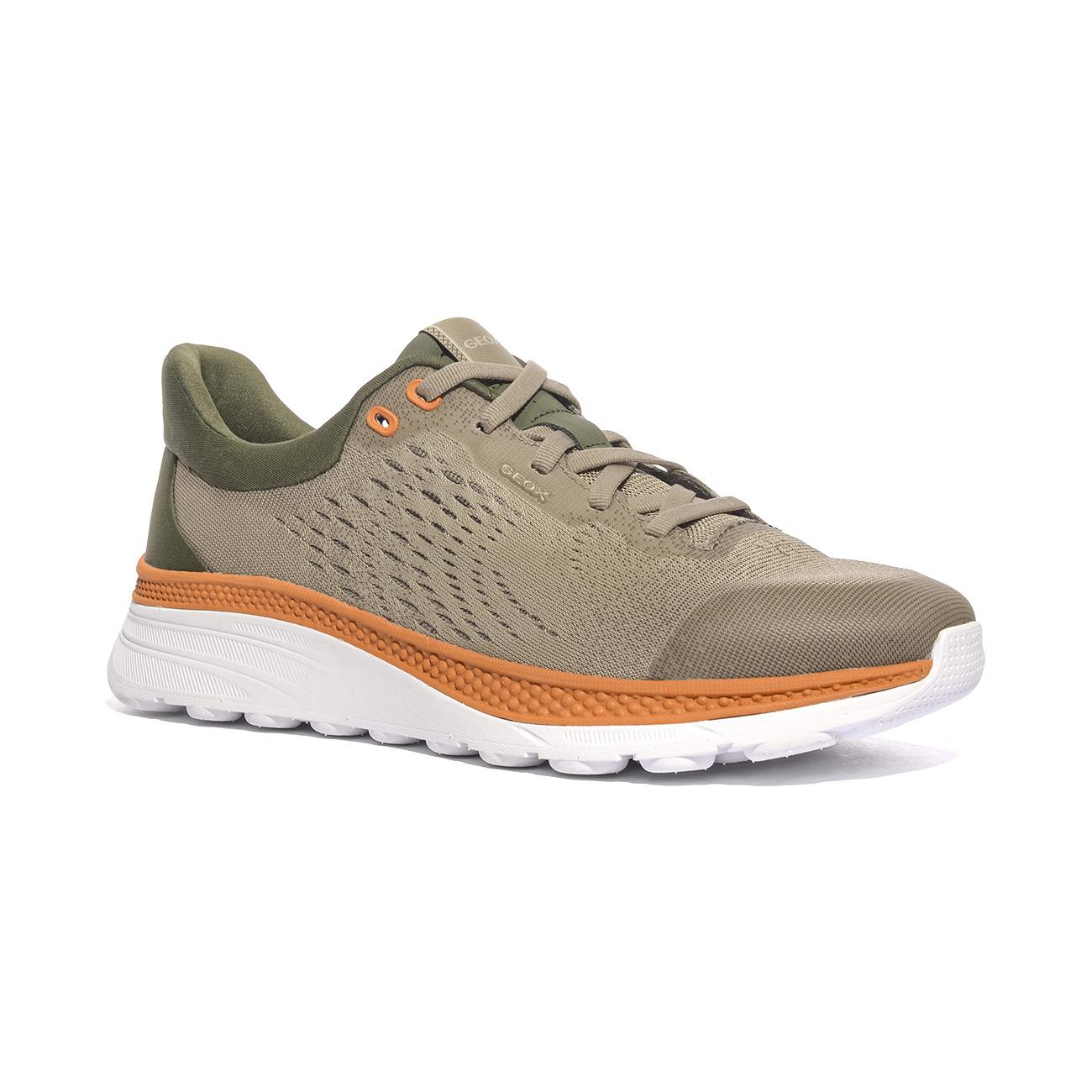 GEOX U65HUB 0006K SAND DOVE GREY   C5124 Sneakers Uomo 