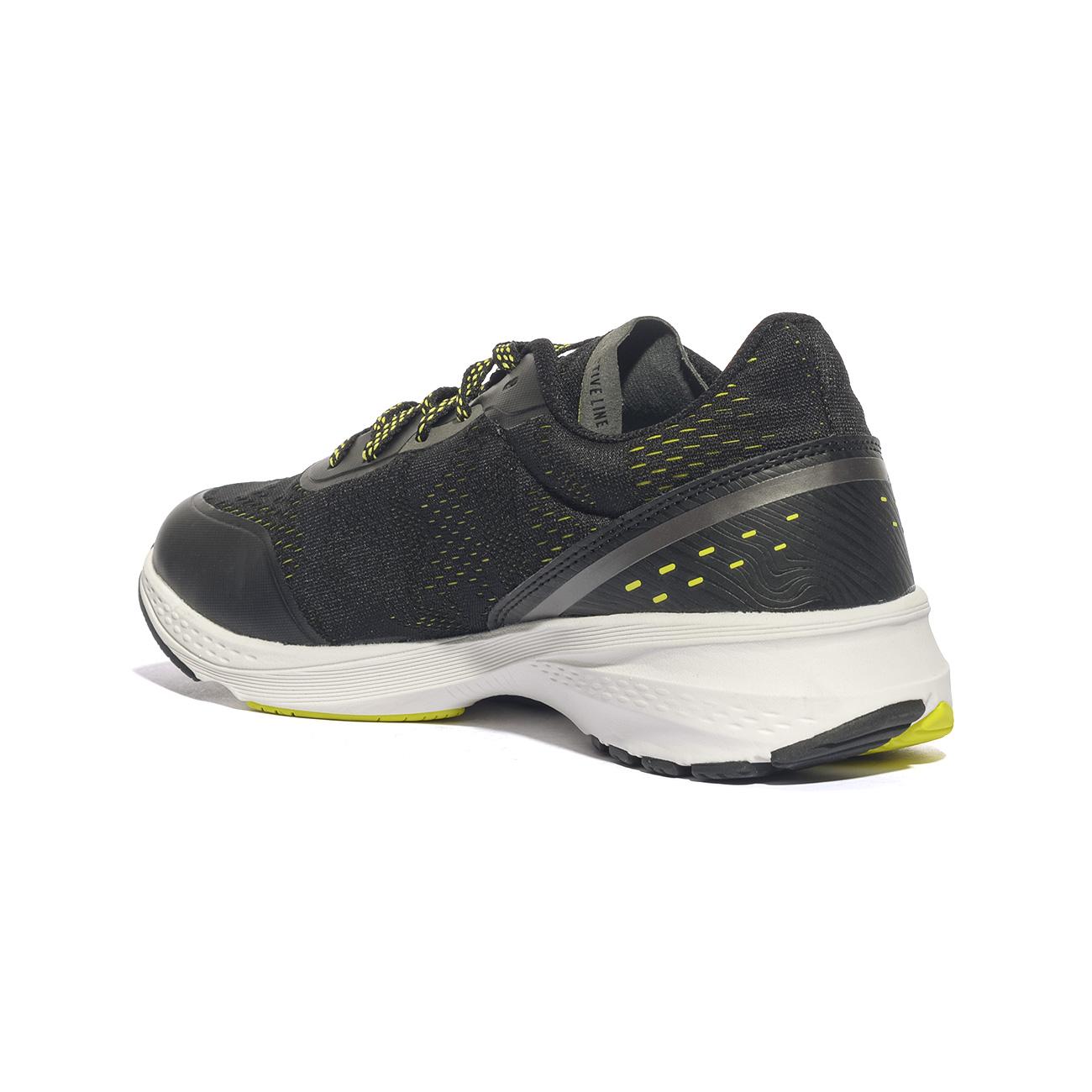 LOTTO 217964* ALL BLACK ACACIA GREEN Sneakers Calzature 
