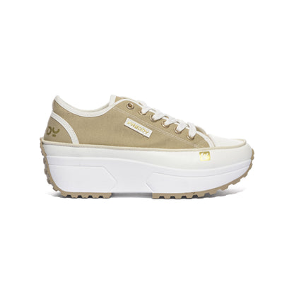 FREDDY FY7585 BEIGE WHITE Sneakers Donna 