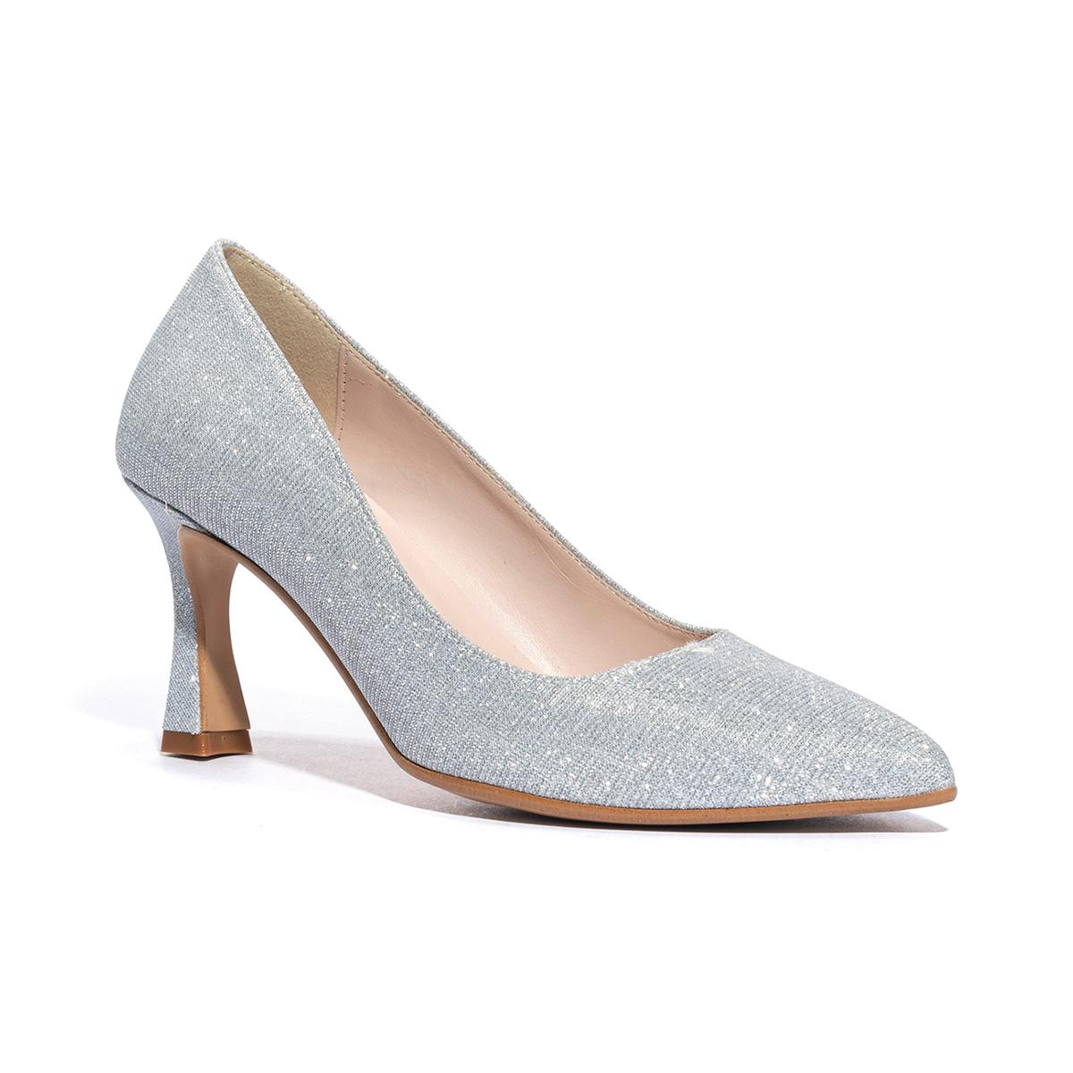 KISS KRISS 5370 ARGENTO Decollete Donna 