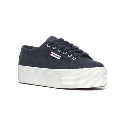 SUPERGA 2790 NAVY WHITE Sneakers Donna 