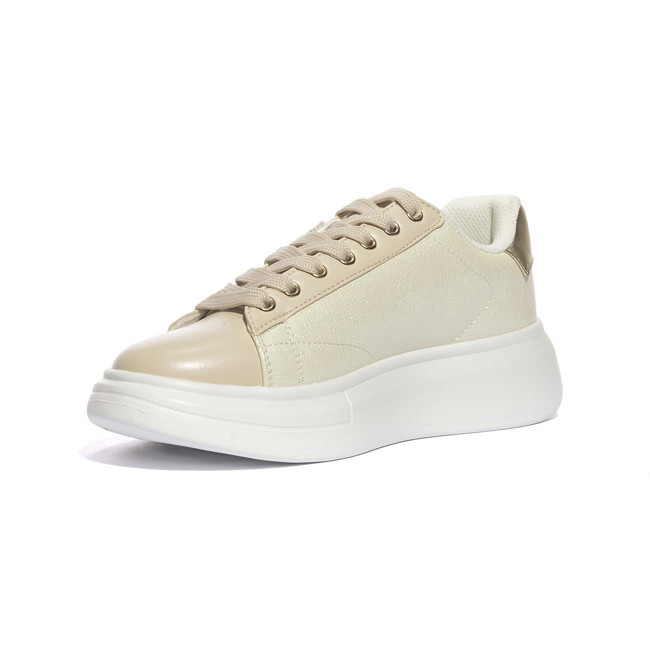 LIUJO BF5059EX300S1052 LIGHT GOLD Sneakers Donna 