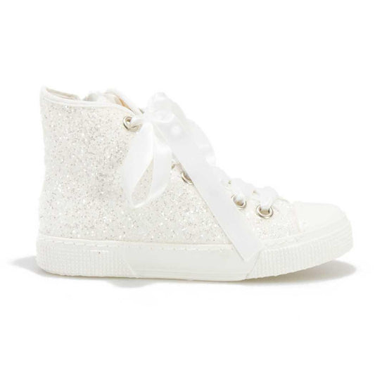 DXO C88 GLITTER BIANCO Sneakers Bambina 