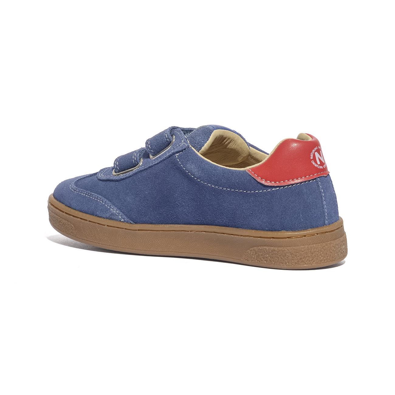 NATURINO 0012019070.04.2C75 AZURE.RED Sneakers Bambino 