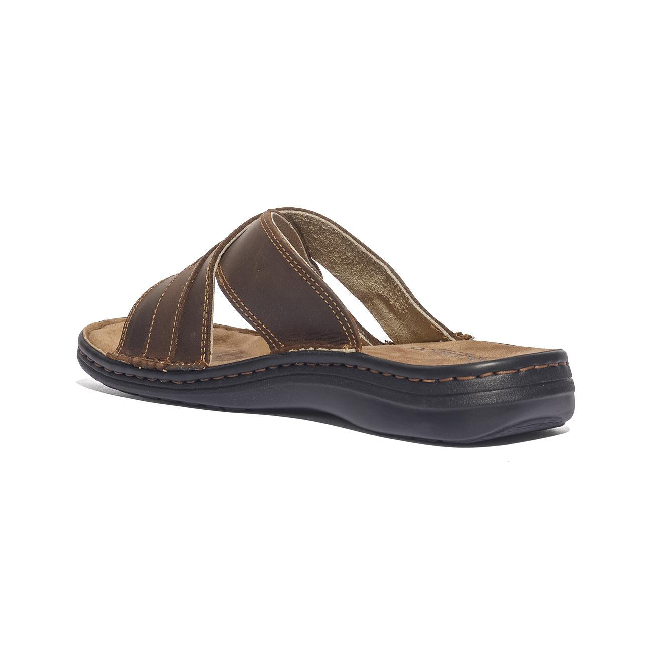 GLAMOUR 174002 MARRONE Sandali Uomo 