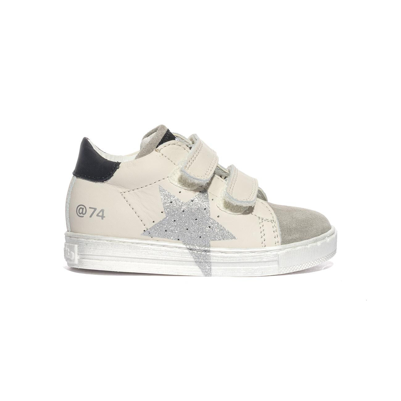 FALCOTTO 0012018847.23.2N28 MILK TAUPE Sneakers Bambina 