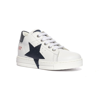 FALCOTTO 0012015331.01.1N27 WHITE BLUE Sneakers Bambino 