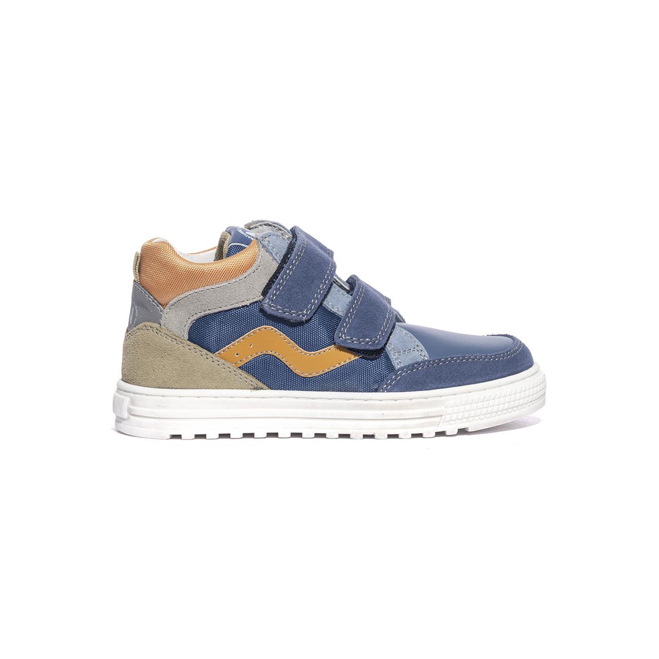 NATURINO 0012018592.01.1C32 AZURE ZUCCA STONE Sneakers Bambino 