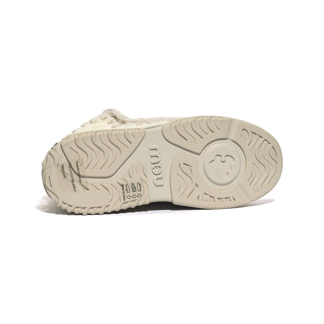 Mammut Mou  Eskimo trainer rhinestones Bianche 201013WXWHI MOU