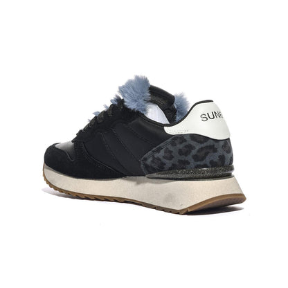 Sneakers Sun68 STARGIRL ANIMAL Nere Z45218NERO SUN 68